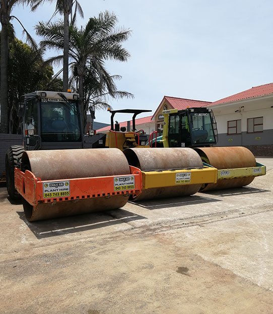 Chalk Air 10 Ton Smooth Drum Rollers