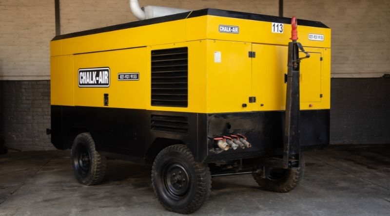 Chalk Air Diesel Compressor 750 1000 CFM 8 21 Bar3